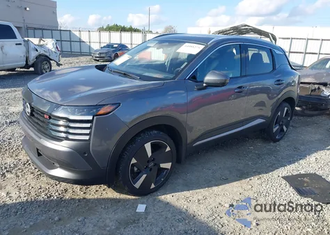 2025 Nissan Kicks Sr Fwd из США, поврежденный, VIN 3N8AP6DA4SL315545